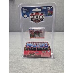 World's Smallest Masters of the Universe Battle Cat Micro Figure Super Impulse